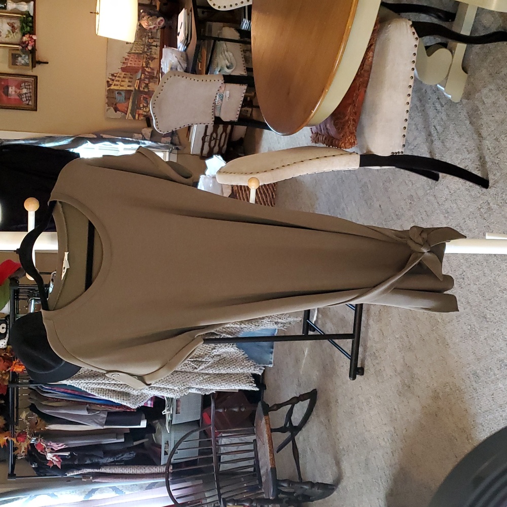 Cable & Gauge Olive Green Dress M